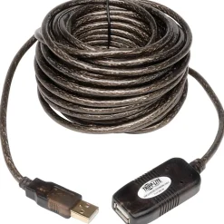 Tripp Lite U026-10M USB 2.0 extension cable, 33 ft.