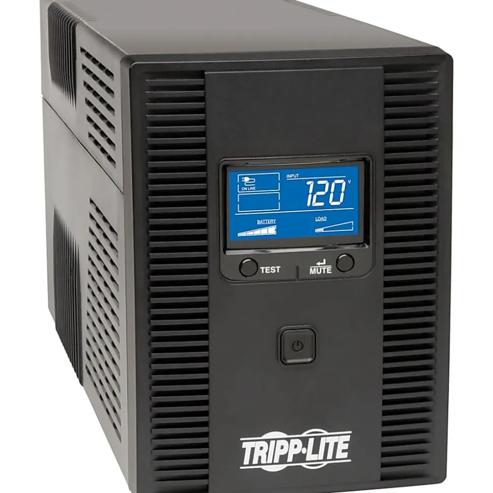 Tripp Lite UPS Smart 1500VA 900W Tower LCD Battery Back Up AVR Coax RJ45 USB