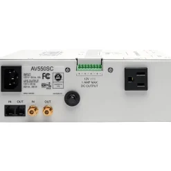 Tripp Lite UPS 550VA A/V Backup Power Block for Structured Wiring Closets, AV550SC