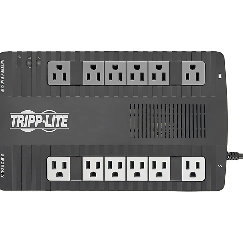 Tripp Lite UPS 750VA 450W Desktop Battery Back Up AVR Compact 120V USB RJ11
