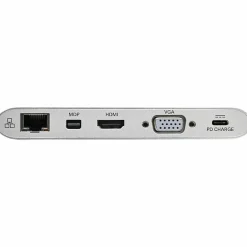 Tripp Lite USB-C Docking Station w/ USB-A , HDMI, VGA, mDP, Gbe, Memory Cards 3.5mm, USB C PD Charging 4K @ 30Hz -  - U442DOCK1
