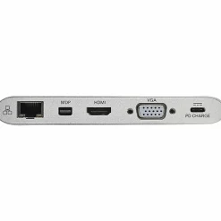 Tripp Lite USB-C Docking Station w/ USB-A , HDMI, VGA, mDP, Gbe, Memory Cards 3.5mm, USB C PD Charging 4K @ 30Hz -  - U442DOCK1