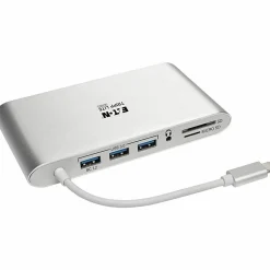 Tripp Lite USB-C Docking Station w/ USB-A , HDMI, VGA, mDP, Gbe, Memory Cards 3.5mm, USB C PD Charging 4K @ 30Hz -  - U442DOCK1