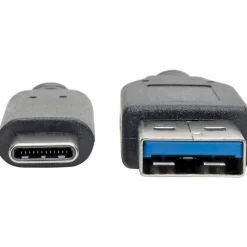 Tripp Lite USB C to USB-A Cable 5 Gbps USB 3.1 Gen 1 M/M USB Type C 6ft 6' - 1x Type C Male USB - 1x Type A Male USB - U428006