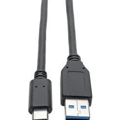 Tripp Lite USB C to USB-A Cable 5 Gbps USB 3.1 Gen 1 M/M USB Type C 6ft 6' - 1x Type C Male USB - 1x Type A Male USB - U428006