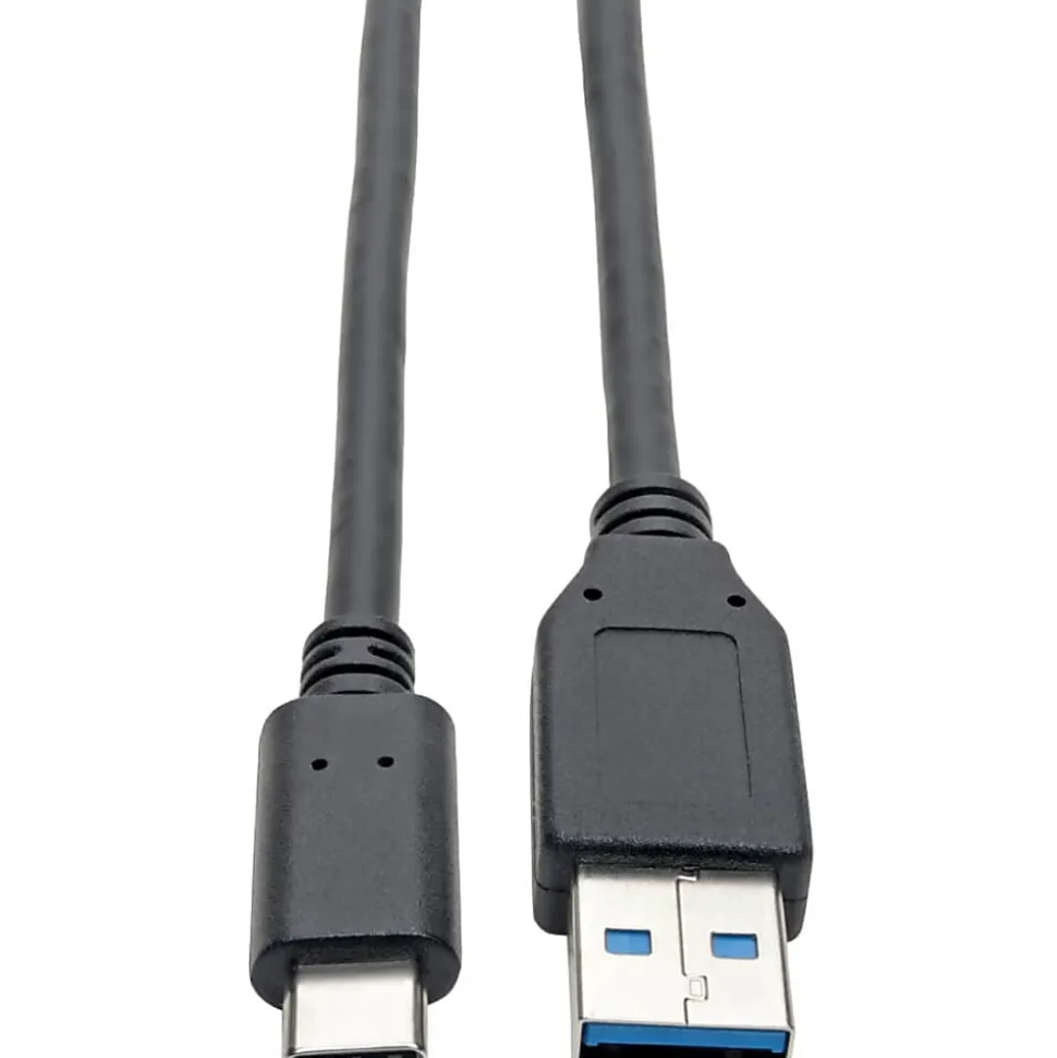 Tripp Lite USB C to USB-A Cable 5 Gbps USB 3.1 Gen 1 M/M USB Type C 6ft 6' - 1x Type C Male USB - 1x Type A Male USB - U428006
