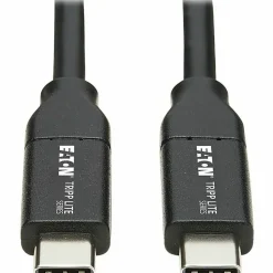 Tripp Lite USB Type C to USB C Cable USB 2.0 5A Rating USB-IF Cert M/M 2M - First End: 1x Type C Male USB - U040C2MC5A