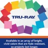 Tru-Ray Construction Paper, Heavyweight, 12" x 18", Lively Lemon, 50 Sheets Per Pack, Set Of 3 Packs