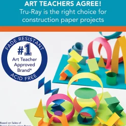 Tru-Ray Construction Paper, Heavyweight, 12