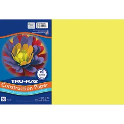 Tru-Ray Construction Paper, Heavyweight, 12