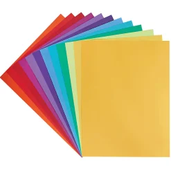 Tru-Ray Construction Paper, Heavyweight, 9" x 12", Color Wheel Assortment, 12 Vibrant Colors, 144 Sheets Per Pack, Set Of 3 Packs
