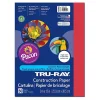 Tru-Ray® Construction Paper, 50% Recycled, 9" x 12", Holiday Red, Pack Of 50
