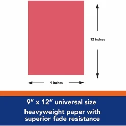 Tru-Ray® Construction Paper, 50% Recycled, 9