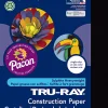 Tru-Ray® Construction Paper, 50% Recycled, 9" x 12", Black, Pack Of 50