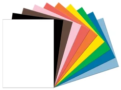 Tru-Ray® Construction Paper, 50% Recycled, Assorted Colors, 18" x 24", Pack Of 50