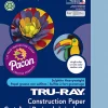Tru-Ray® Construction Paper, 50% Recycled, 9" x 12", Festive Green, Pack Of 50