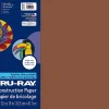 Tru-Ray® Construction Paper, 50% Recycled, 12" x 18", Warm Brown, Pack Of 50