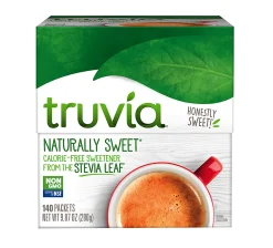 Truvia Natural Sweeteners, 0.07 Oz, Pack Of 140 Packets
