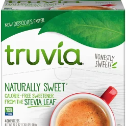 Truvia Sweetener Packets - Natural Sweetener - 400/Carton
