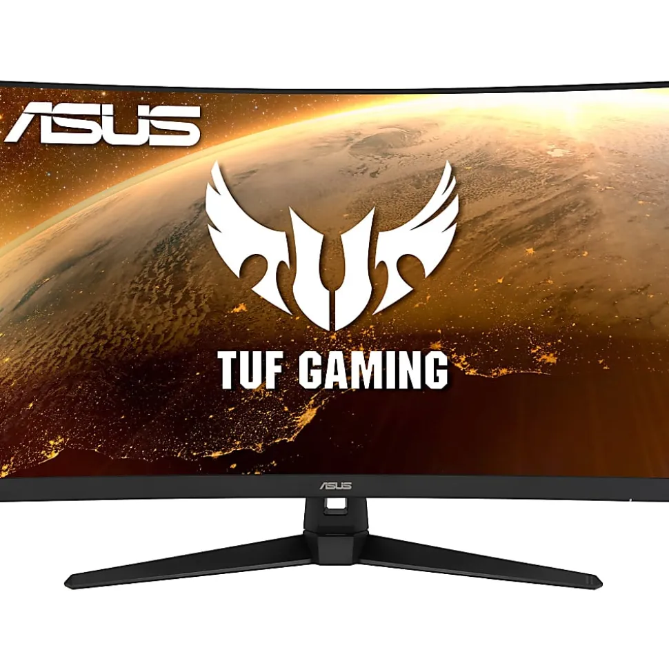 TUF VG32VQ1B 32" Class WQHD Curved Screen Gaming LCD Monitor - 16:9 - Black - 31.5" Viewable - Vertical Alignment (VA) - VG32VQ1B