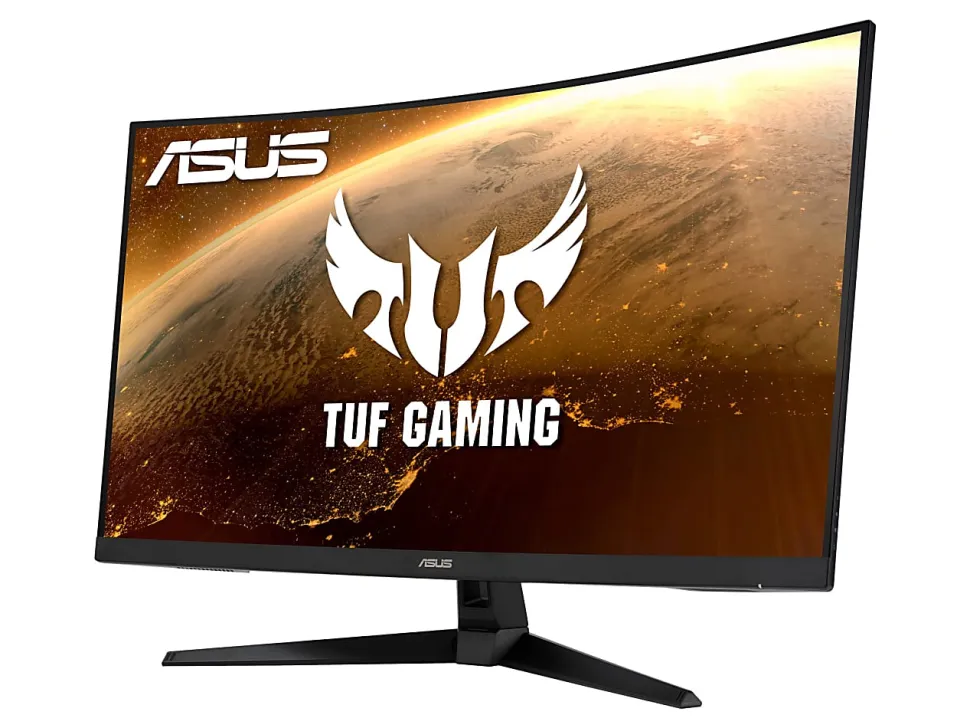 TUF VG32VQ1B 32" Class WQHD Curved Screen Gaming LCD Monitor - 16:9 - Black - 31.5" Viewable - Vertical Alignment (VA) - VG32VQ1B