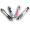 TUL® BP Series Retractable Ballpoint Pens, Medium Point, 1.0 mm, Silver Barrel, Black Ink, Pack Of 12 Pens