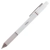 TUL® BP Series Retractable Ballpoint Pens, Medium Point, 1.0 mm, Pearl White Barrel, Blue Ink, Pack Of 12 Pens