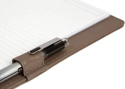 TUL® Custom Note-Taking System Discbound Notebook With Leather Cover, Letter Size, Narrow Ruled, 60 Sheets, Purple