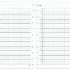 TUL® Discbound Daily Appointment Refill Pages, 4-Person Group Appointments, Letter Size, Undated, 50 Sheets