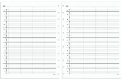 TUL® Discbound Daily Appointment Refill Pages, 4-Person Group Appointments, Letter Size, Undated, 50 Sheets