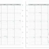 2027 TUL® Discbound Monthly Planner Refill Pages Set With 12 Tab Dividers, Junior Size, Gray, January To December, Total Qty 1