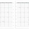 2026 TUL® Discbound Monthly Planner Refill Pages With 12 Tab Dividers, Junior Size, Gray, January To December