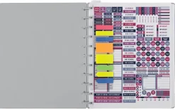2026-2027 TUL® Discbound Monthly Teacher Planner, Letter Size, Gray, July To June