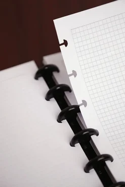 TUL® Discbound Notebook Refill Pages, Letter Size, Graph Ruled, 50 Sheets, White