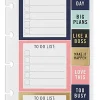 TUL® Discbound Notebook Sticker Sheets, 3" x 8-1/2", Assorted, 10 Sheets, 2 Sheets of 5 Designs