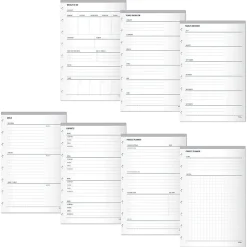 TUL® Discbound Organizational Inserts, Junior Size, White, Pack Of 100 Inserts