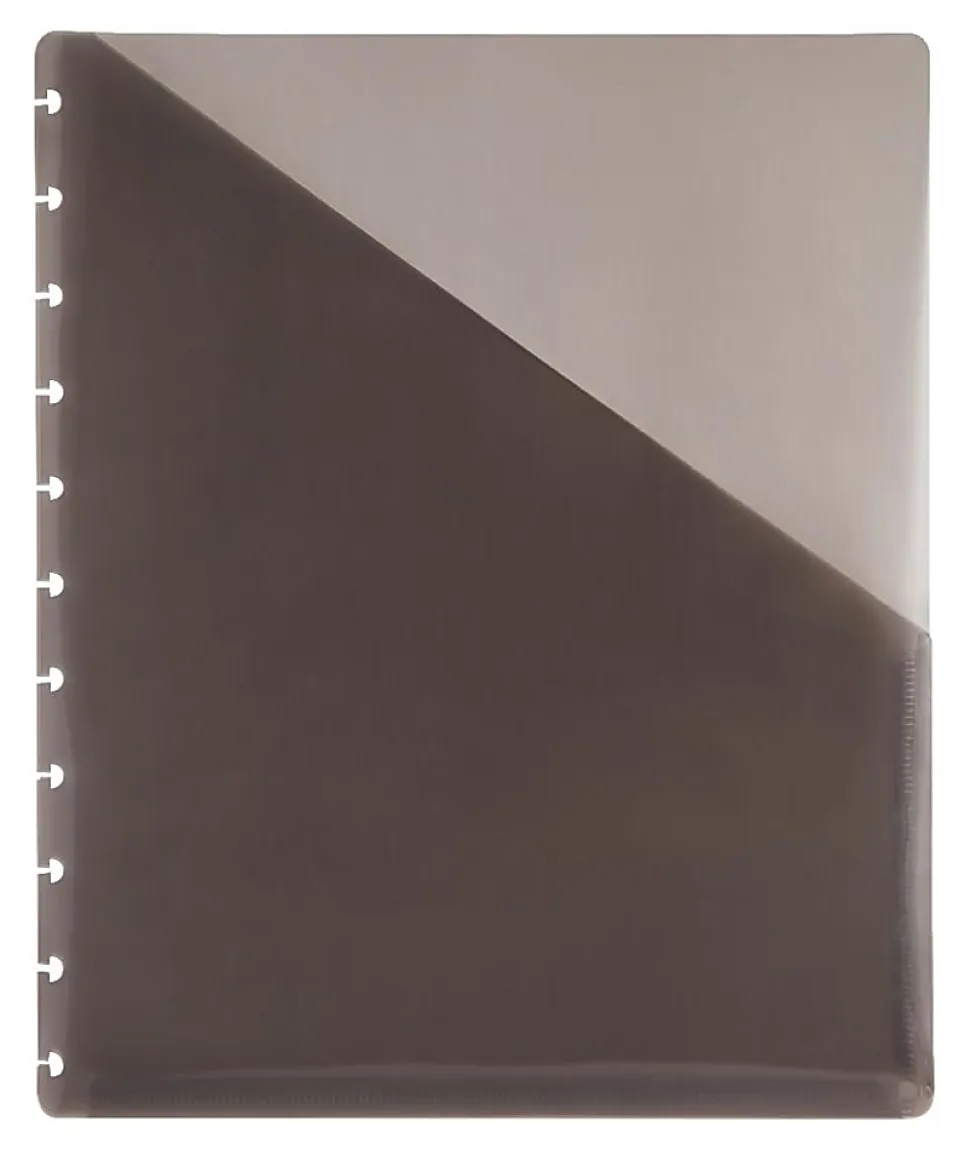 TUL® Discbound Pocket Dividers, Letter Size, Gray, Pack Of 2