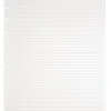 TUL® Discbound Refill Pages, 8-1/2" x 11", Narrow Ruled, Letter Size, 50 Sheets, White