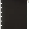 TUL® Discbound Storage Pouch, 6" x 8-1/2", Black