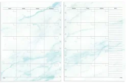 TUL® Discbound Undated Weekly/Monthly Refill Pages, Letter Size, 68 Sheets, Marble