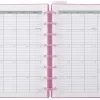 2026-2027 TUL® Discbound Weekly/Monthly Student Planner, Junior Size, Pink, July To June
