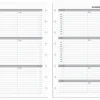 2026 TUL® Discbound Weekly Planner Refill Pages, Junior Size, January To December
