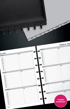2026 TUL® Discbound Weekly Planner Refill Pages, Junior Size, January To December
