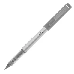 TUL® Fineliner Felt-Tip Pen, Ultra-Fine, 0.4 mm, Silver Barrel, Assorted Ink Colors, Pack Of 12 Pens