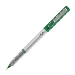 TUL® Fineliner Felt-Tip Pen, Ultra-Fine, 0.4 mm, Silver Barrel, Assorted Ink Colors, Pack Of 12 Pens