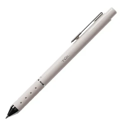 TUL® GL Series Retractable Gel Pens, Medium Point, 0.8 mm, Assorted Gunmetal Barrel Colors, Assorted Metallic Ink, Pack Of 4 Pens
