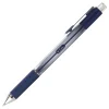 TUL® GL Series Retractable Gel Pens, Medium Point, 0.7 mm, Silver Barrel, Blue Ink, Pack Of 4 Pens