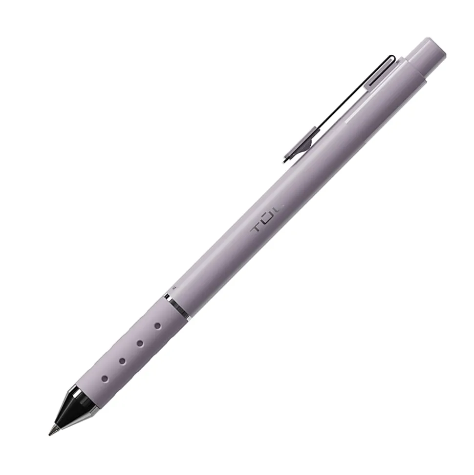 TUL® GL Series Retractable Gel Pen, Medium Point, 0.8 mm, Metallic Violet Ink