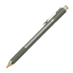 TUL® GL Series Retractable Gel Pen, Medium Point, 0.8 mm, Metallic Khaki Ink