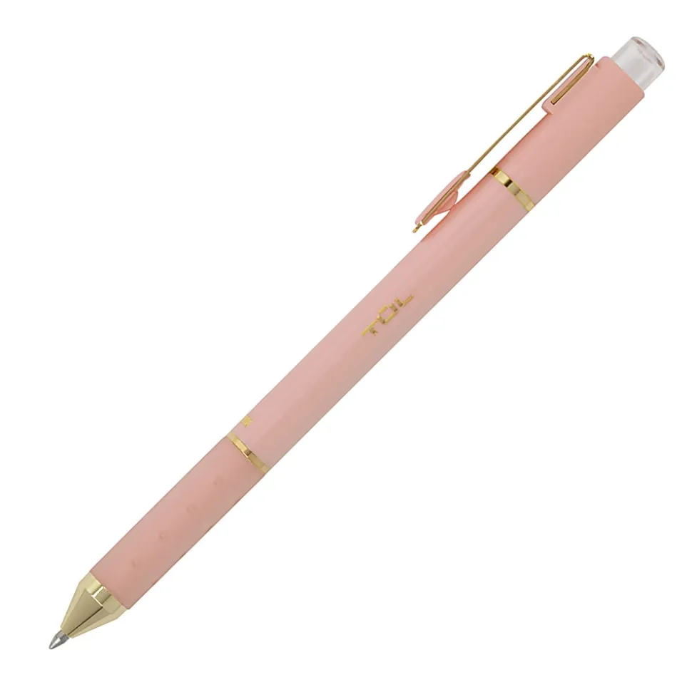 TUL® GL Series Retractable Gel Pens, Medium Point, 0.8 mm, Assorted Barrel Colors, Assorted Metallic Inks, Pack Of 4 Pens
